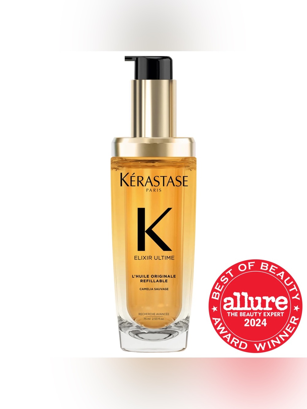 Kerastase Elixir Ultime Refillable Hydrating Hair Oil & 2 Refills